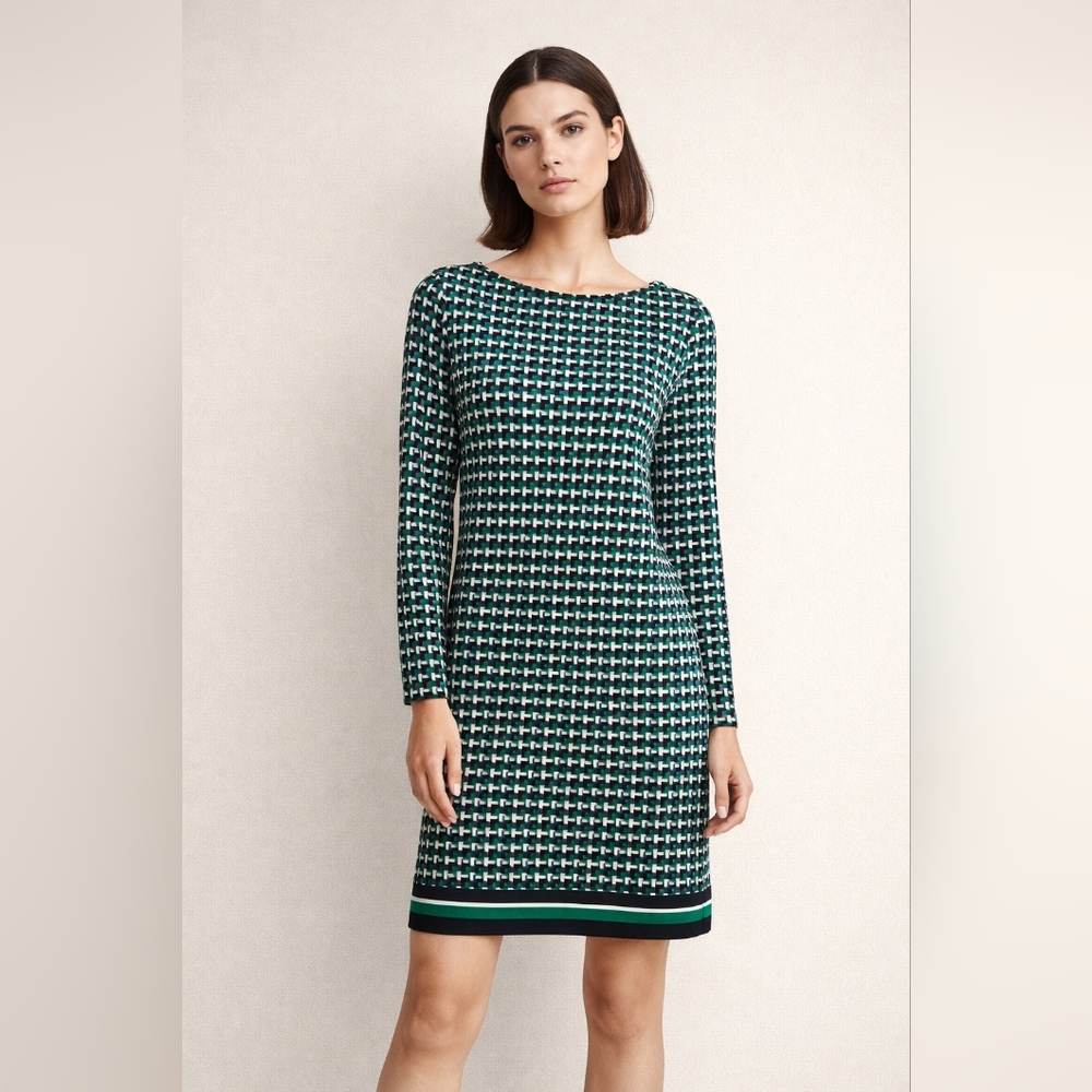 Michael Kors Print Shift Dress Medium M